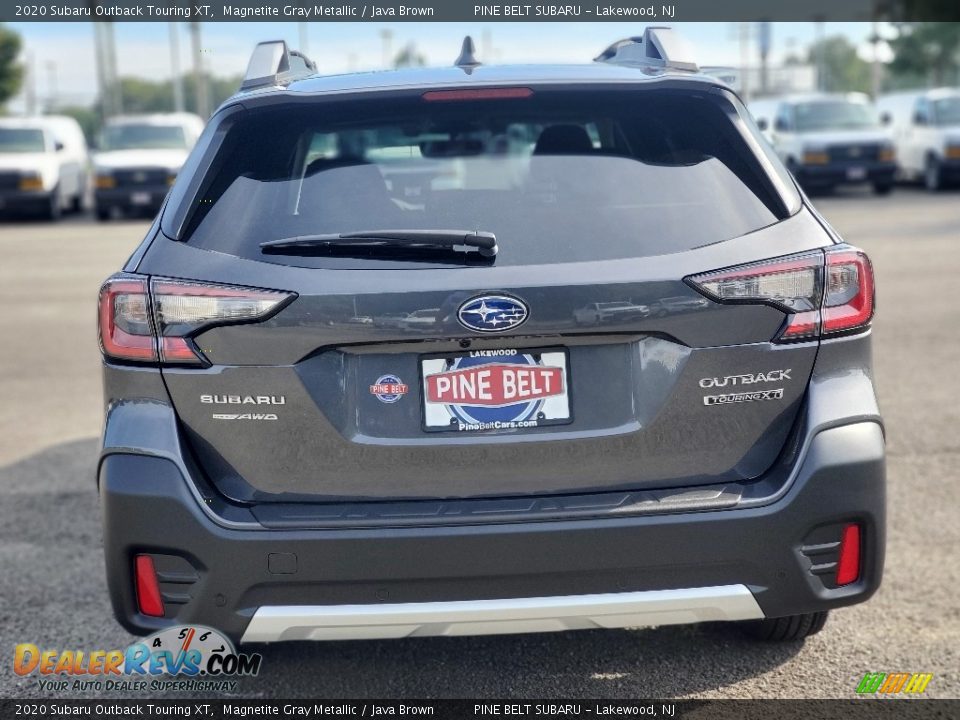 2020 Subaru Outback Touring XT Magnetite Gray Metallic / Java Brown Photo #7