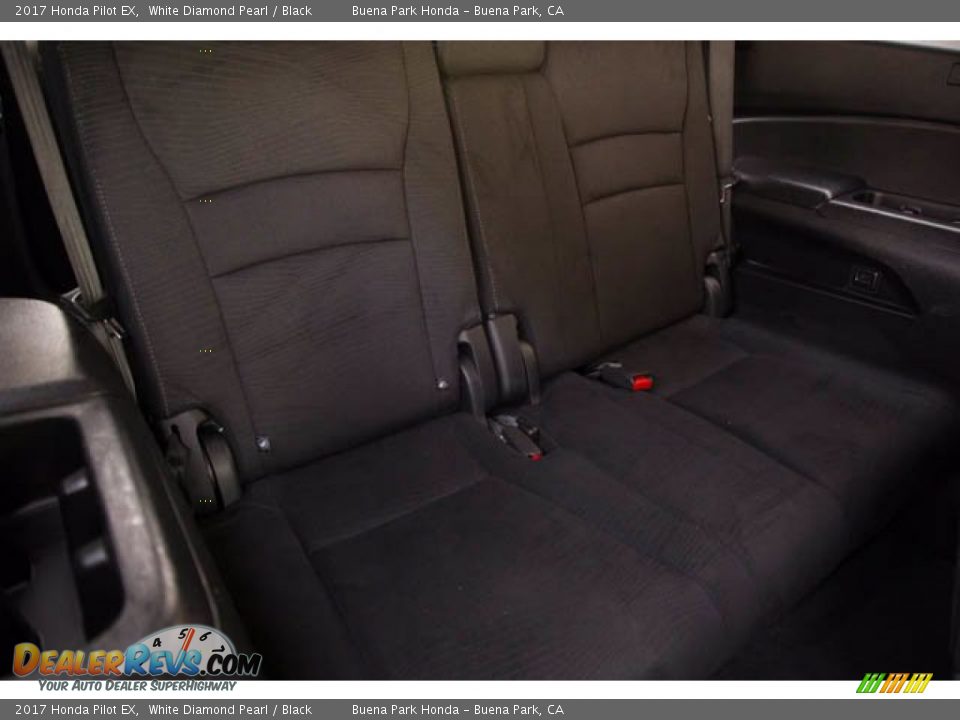 2017 Honda Pilot EX White Diamond Pearl / Black Photo #20