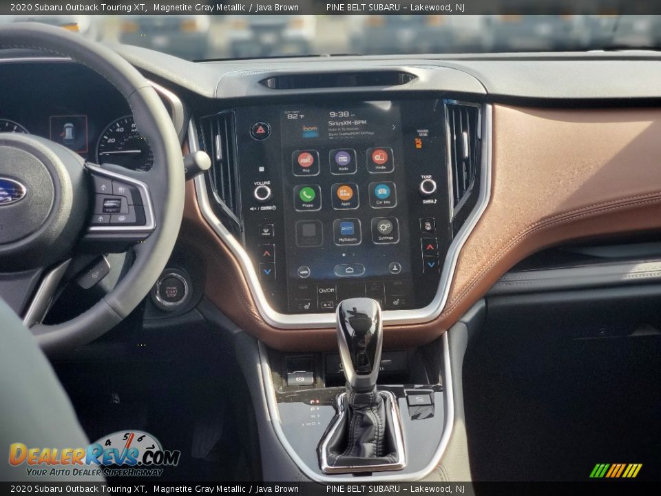 2020 Subaru Outback Touring XT Magnetite Gray Metallic / Java Brown Photo #10
