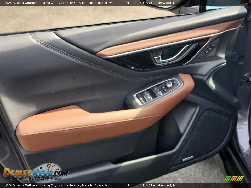 2020 Subaru Outback Touring XT Magnetite Gray Metallic / Java Brown Photo #13