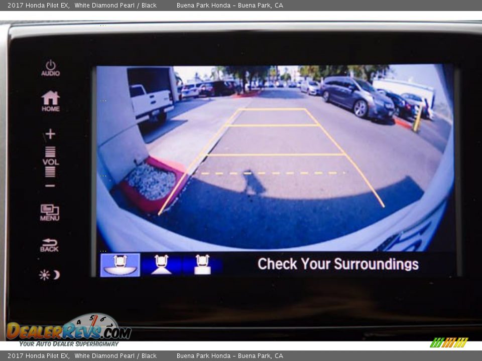 2017 Honda Pilot EX White Diamond Pearl / Black Photo #26