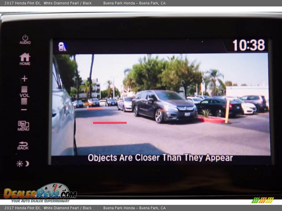 2017 Honda Pilot EX White Diamond Pearl / Black Photo #27