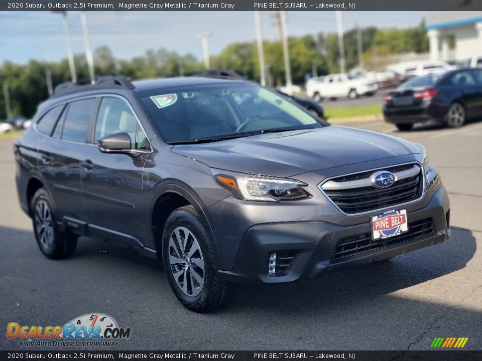 2020 Subaru Outback 2.5i Premium Magnetite Gray Metallic / Titanium Gray Photo #1