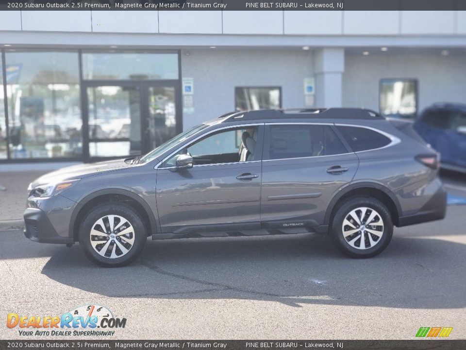 2020 Subaru Outback 2.5i Premium Magnetite Gray Metallic / Titanium Gray Photo #4