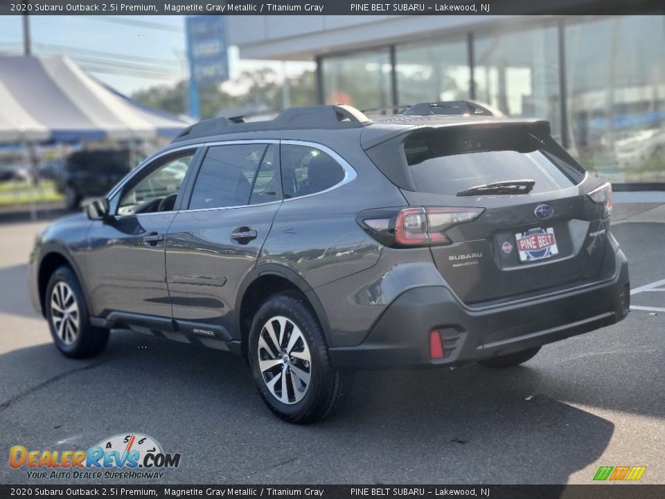 2020 Subaru Outback 2.5i Premium Magnetite Gray Metallic / Titanium Gray Photo #6