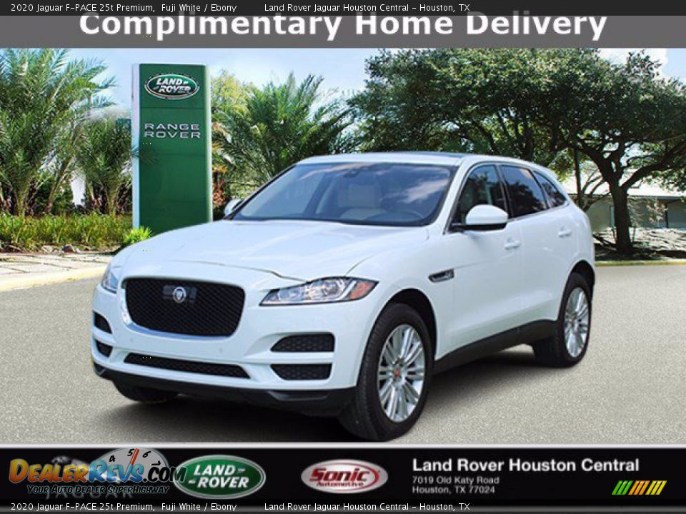 2020 Jaguar F-PACE 25t Premium Fuji White / Ebony Photo #1