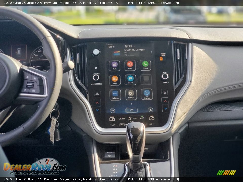 2020 Subaru Outback 2.5i Premium Magnetite Gray Metallic / Titanium Gray Photo #10