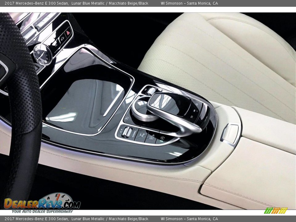 2017 Mercedes-Benz E 300 Sedan Lunar Blue Metallic / Macchiato Beige/Black Photo #21