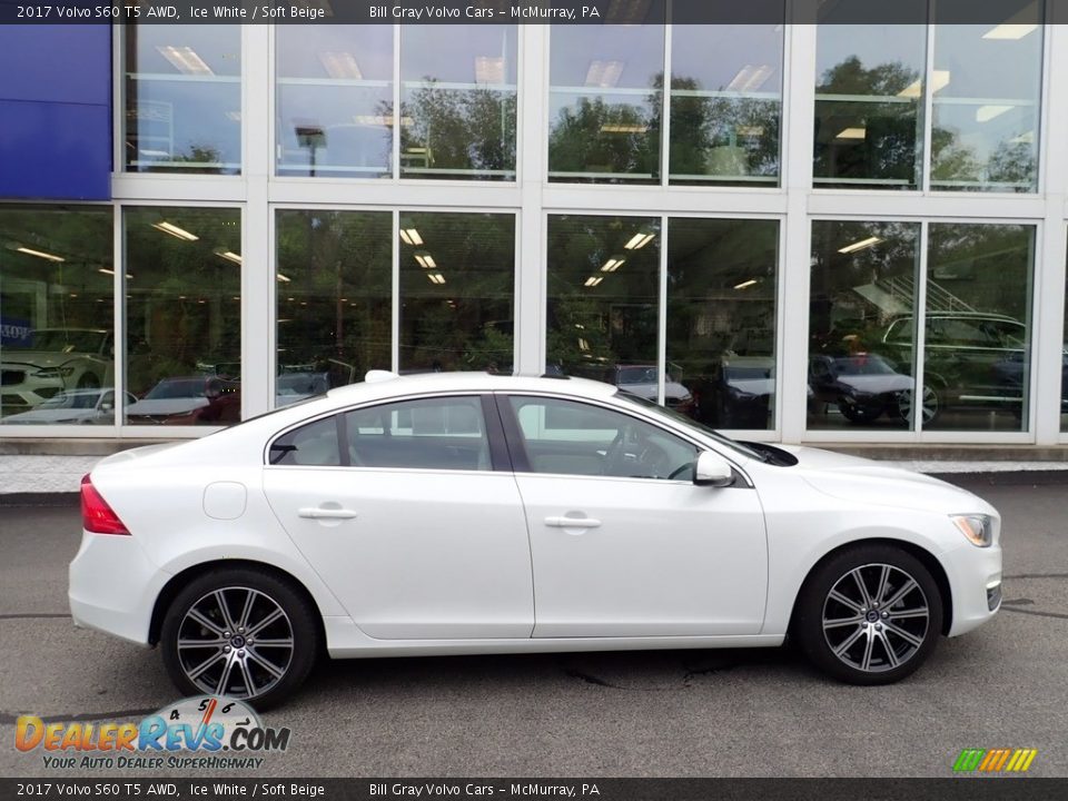 Ice White 2017 Volvo S60 T5 AWD Photo #2