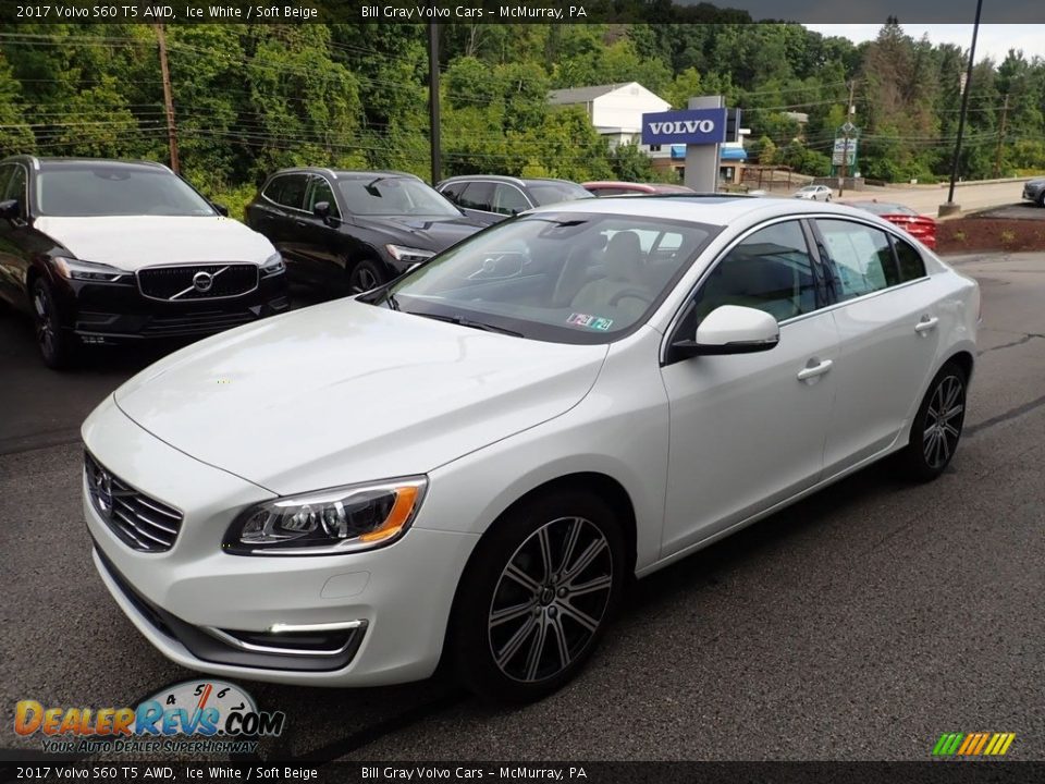 Ice White 2017 Volvo S60 T5 AWD Photo #8