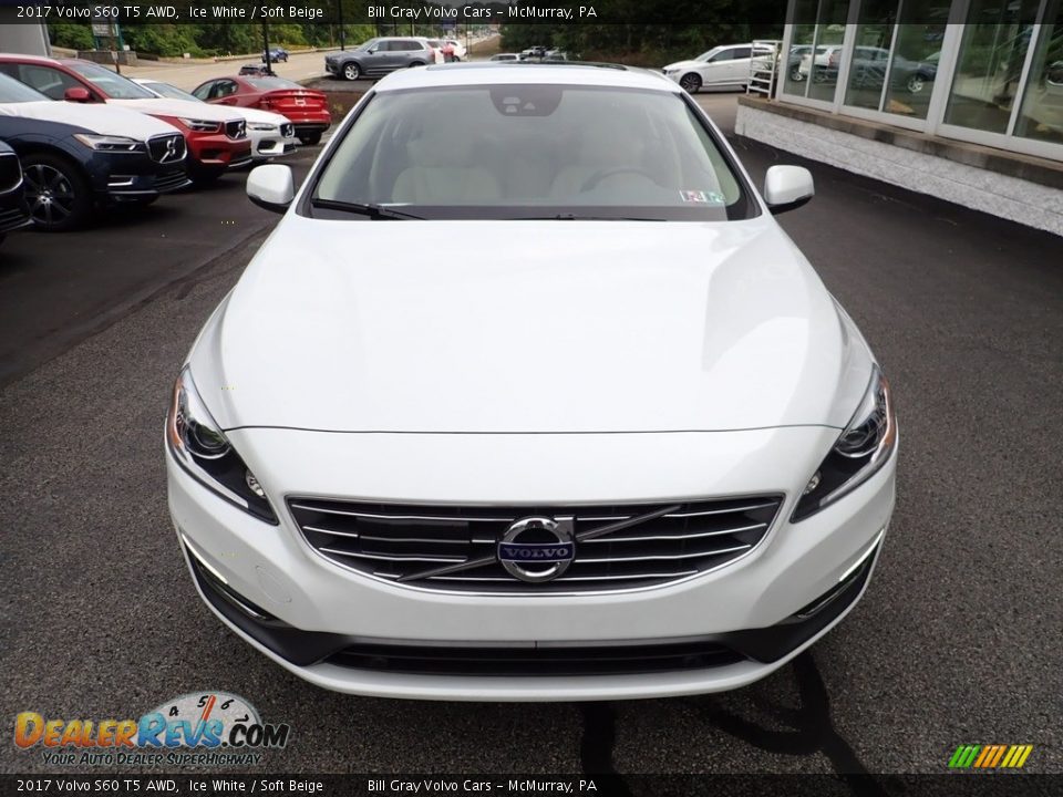 Ice White 2017 Volvo S60 T5 AWD Photo #9