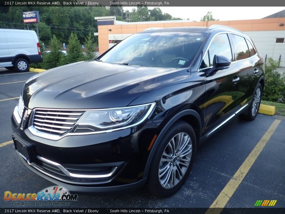 2017 Lincoln MKX Reserve AWD Black Velvet / Ebony Photo #1