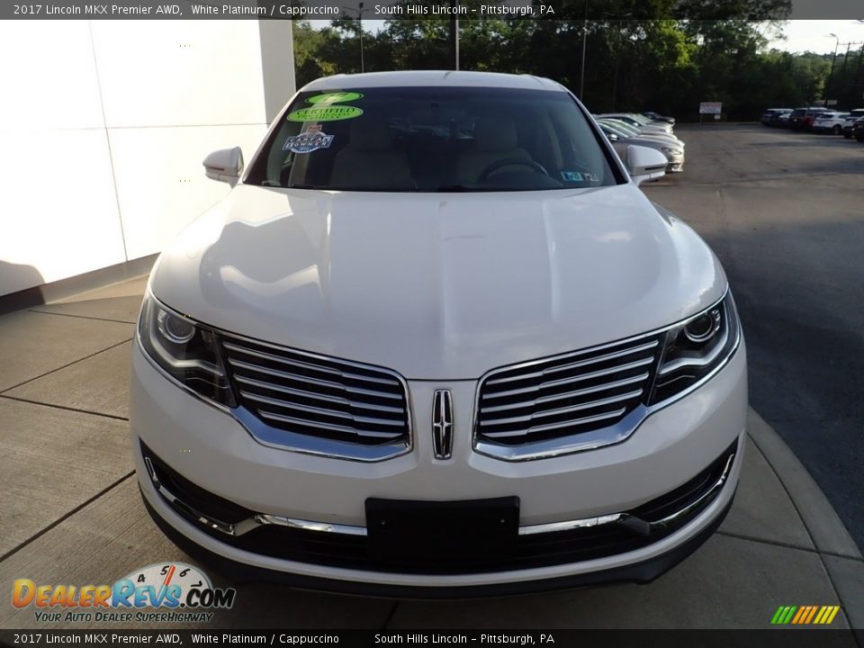 2017 Lincoln MKX Premier AWD White Platinum / Cappuccino Photo #9