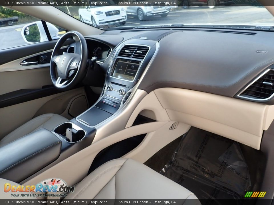 Dashboard of 2017 Lincoln MKX Premier AWD Photo #12