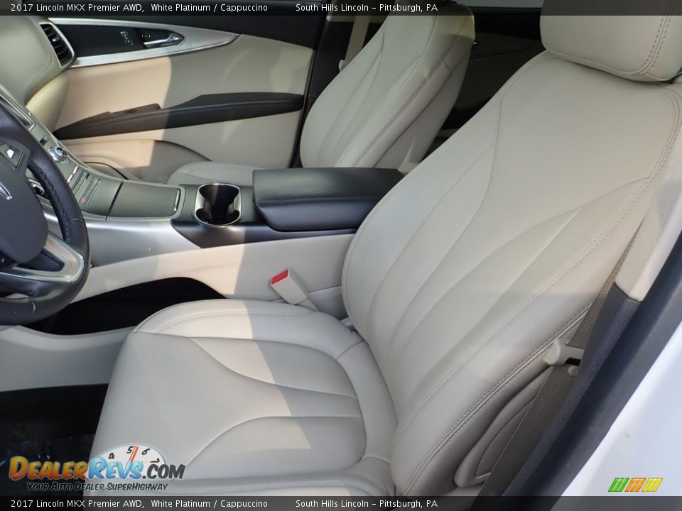 Front Seat of 2017 Lincoln MKX Premier AWD Photo #16