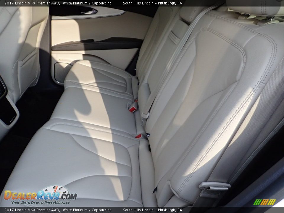 Rear Seat of 2017 Lincoln MKX Premier AWD Photo #17