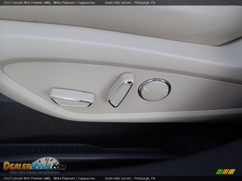 2017 Lincoln MKX Premier AWD White Platinum / Cappuccino Photo #20