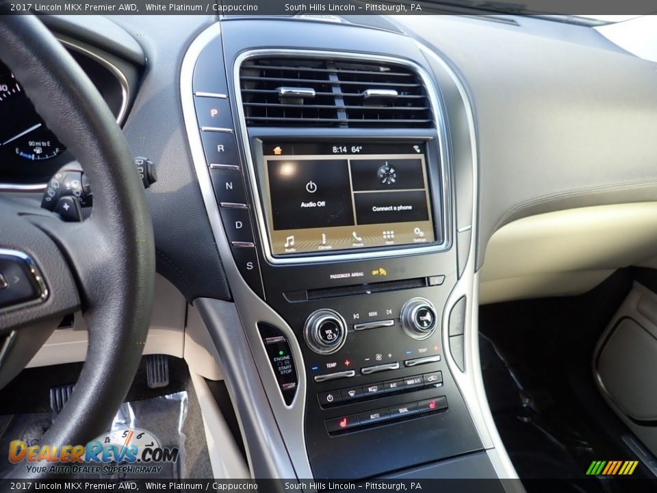Controls of 2017 Lincoln MKX Premier AWD Photo #22