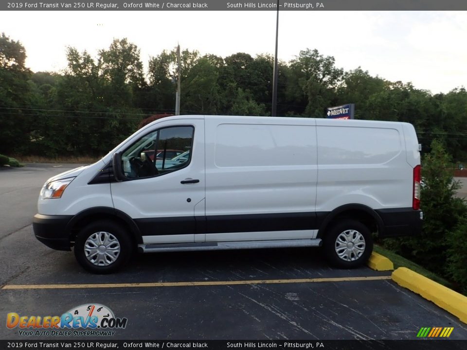 2019 Ford Transit Van 250 LR Regular Oxford White / Charcoal black Photo #2