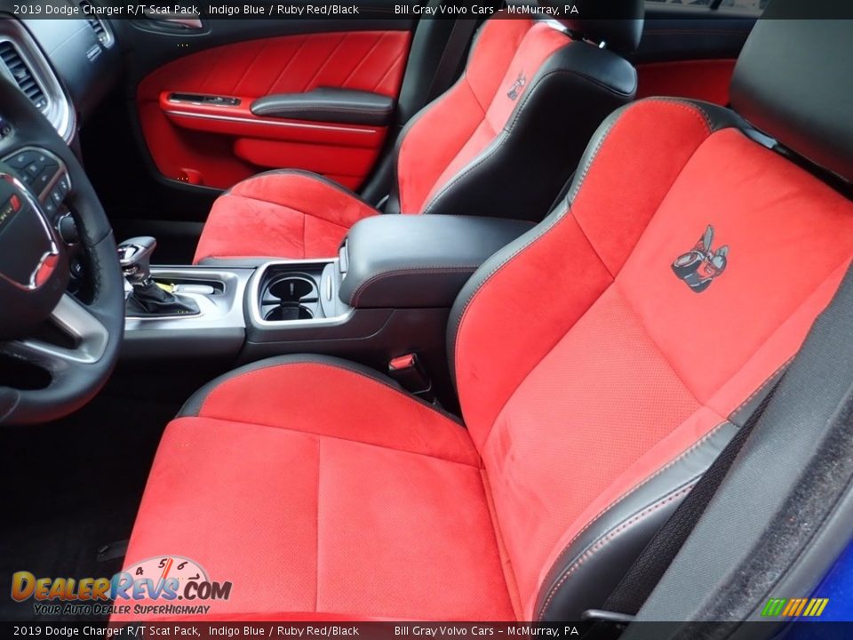 Ruby Red/Black Interior - 2019 Dodge Charger R/T Scat Pack Photo #15