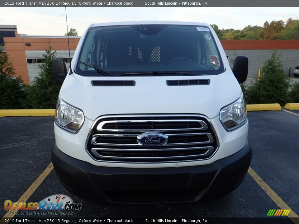 2019 Ford Transit Van 250 LR Regular Oxford White / Charcoal black Photo #3