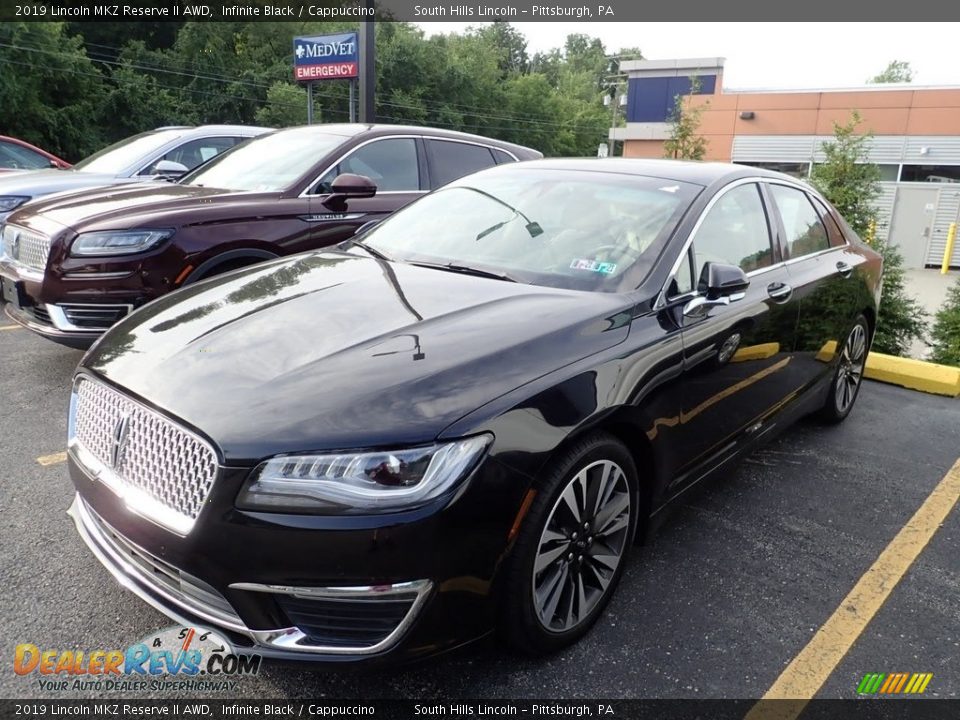 2019 Lincoln MKZ Reserve II AWD Infinite Black / Cappuccino Photo #1