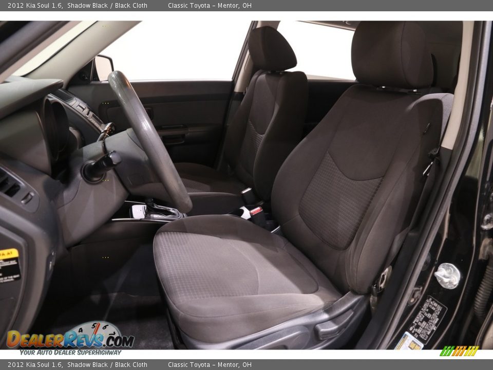 2012 Kia Soul 1.6 Shadow Black / Black Cloth Photo #5