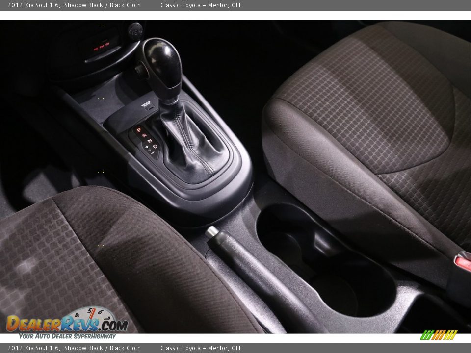 2012 Kia Soul 1.6 Shadow Black / Black Cloth Photo #10