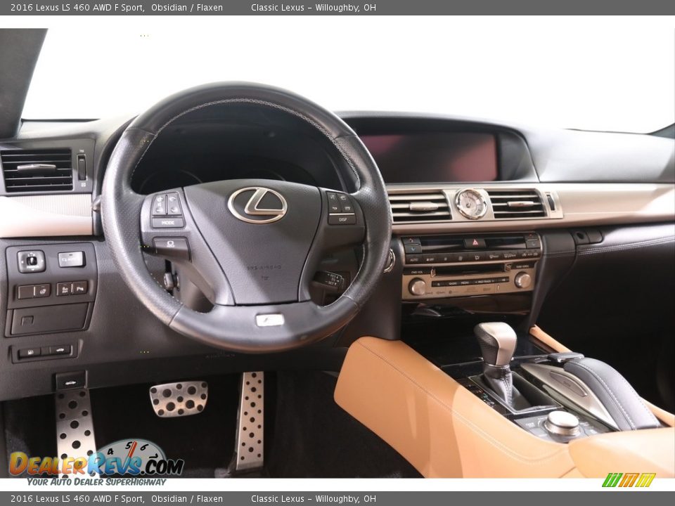 Dashboard of 2016 Lexus LS 460 AWD F Sport Photo #6