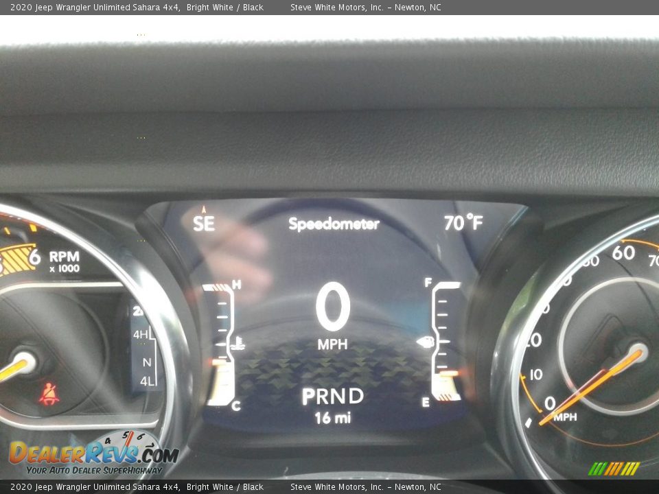 2020 Jeep Wrangler Unlimited Sahara 4x4 Bright White / Black Photo #21