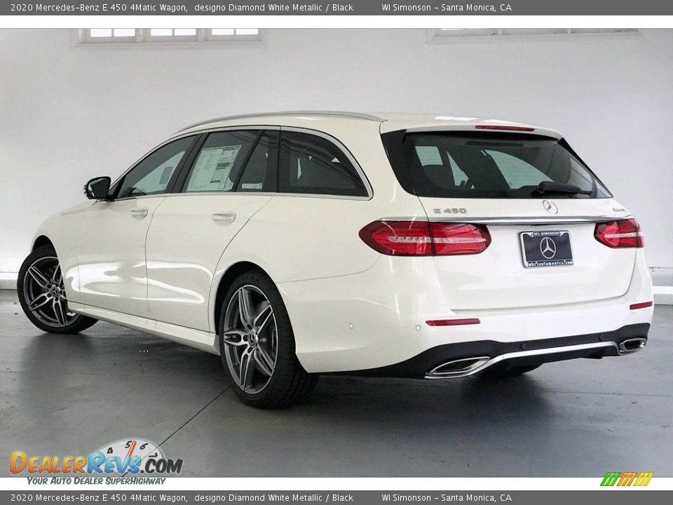 2020 Mercedes-Benz E 450 4Matic Wagon designo Diamond White Metallic / Black Photo #2