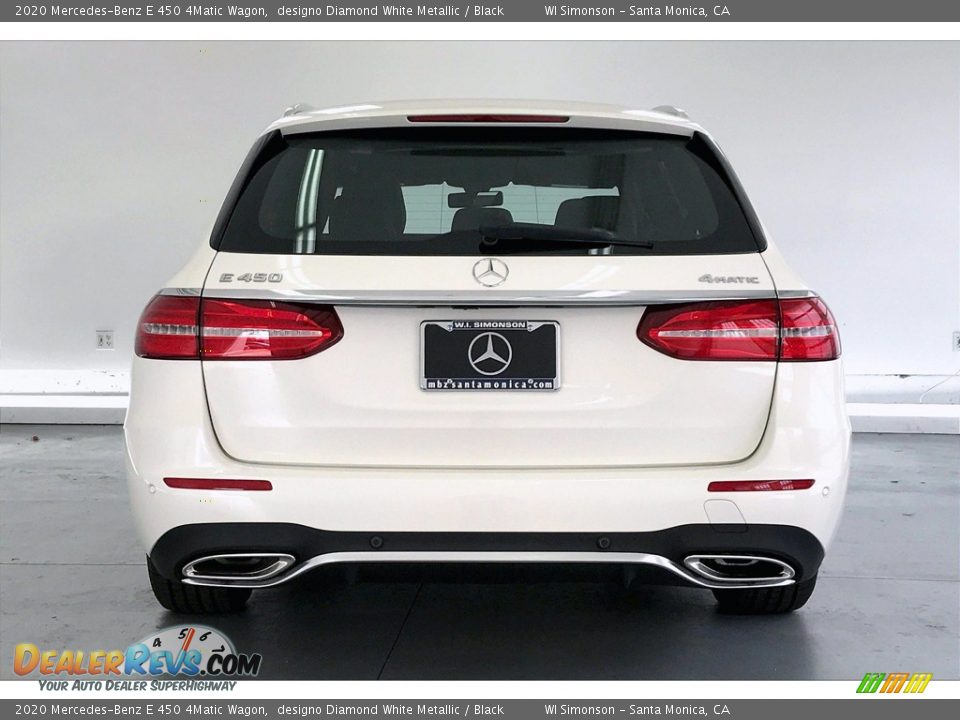 2020 Mercedes-Benz E 450 4Matic Wagon designo Diamond White Metallic / Black Photo #3