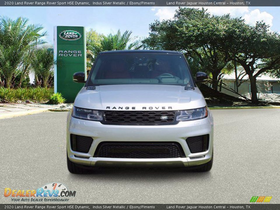 2020 Land Rover Range Rover Sport HSE Dynamic Indus Silver Metallic / Ebony/Pimento Photo #3