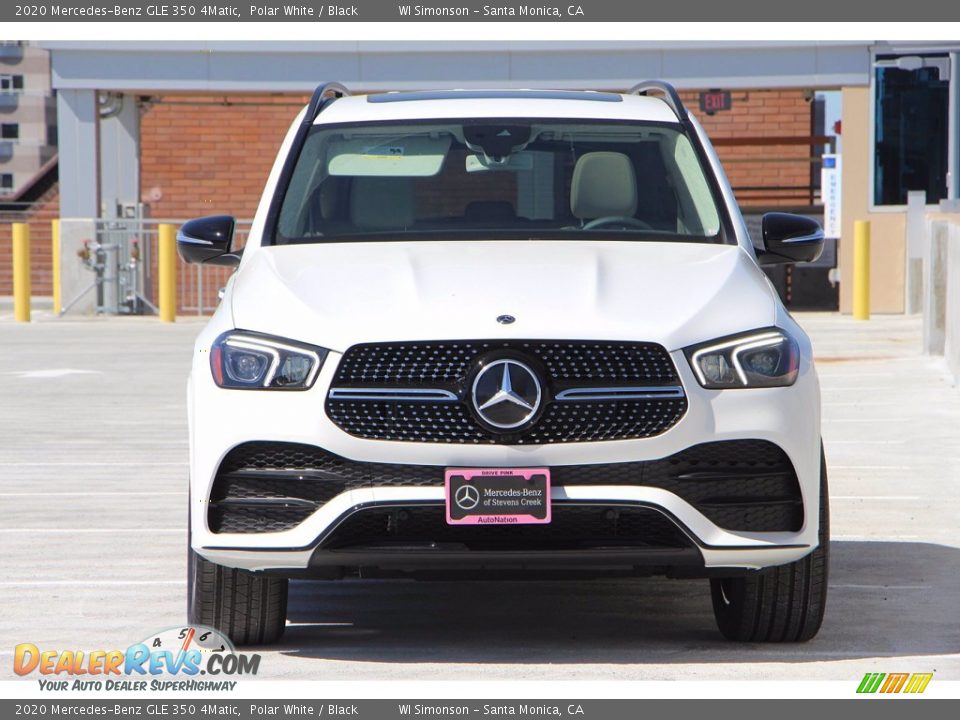 2020 Mercedes-Benz GLE 350 4Matic Polar White / Black Photo #4