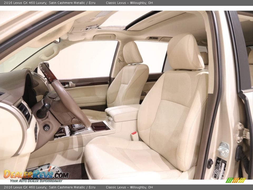 Front Seat of 2016 Lexus GX 460 Luxury Photo #5