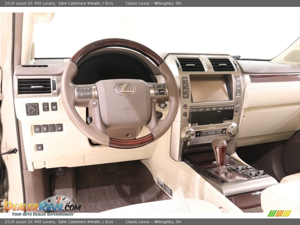 Dashboard of 2016 Lexus GX 460 Luxury Photo #6