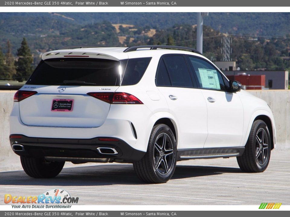 2020 Mercedes-Benz GLE 350 4Matic Polar White / Black Photo #6