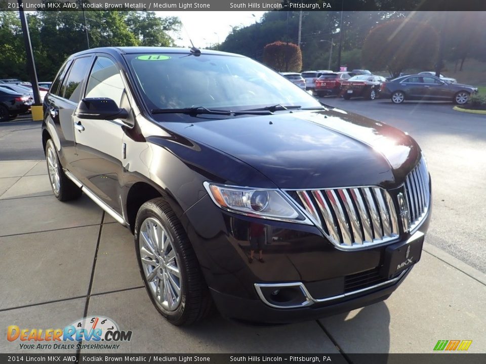 Kodiak Brown Metallic 2014 Lincoln MKX AWD Photo #8