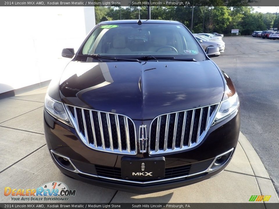 2014 Lincoln MKX AWD Kodiak Brown Metallic / Medium Light Stone Photo #9