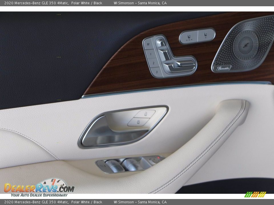 2020 Mercedes-Benz GLE 350 4Matic Polar White / Black Photo #9