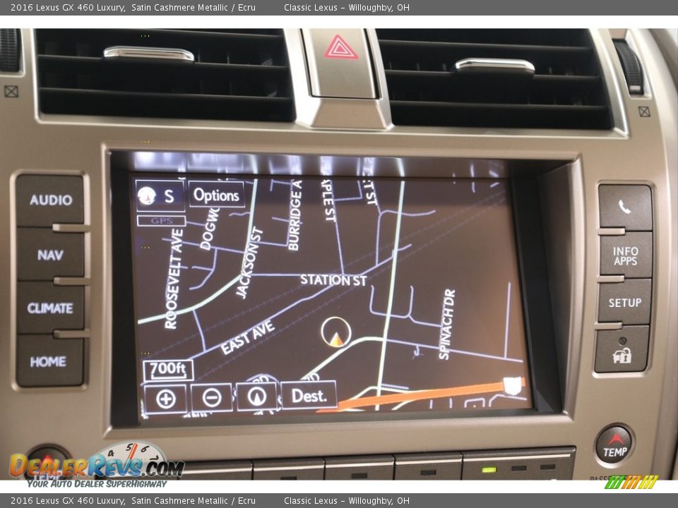 Navigation of 2016 Lexus GX 460 Luxury Photo #11