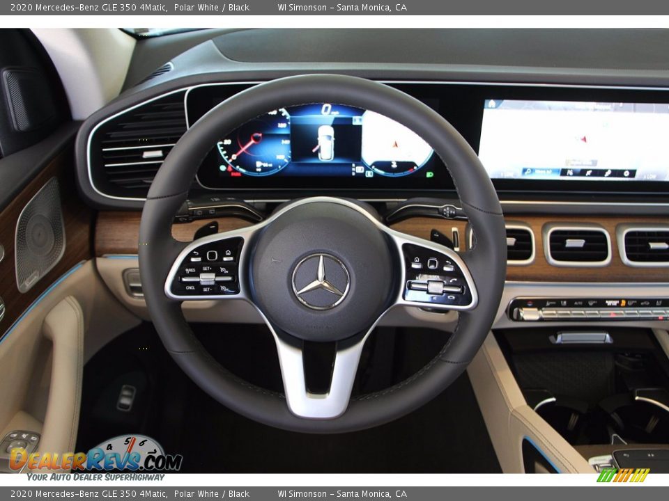 2020 Mercedes-Benz GLE 350 4Matic Steering Wheel Photo #13