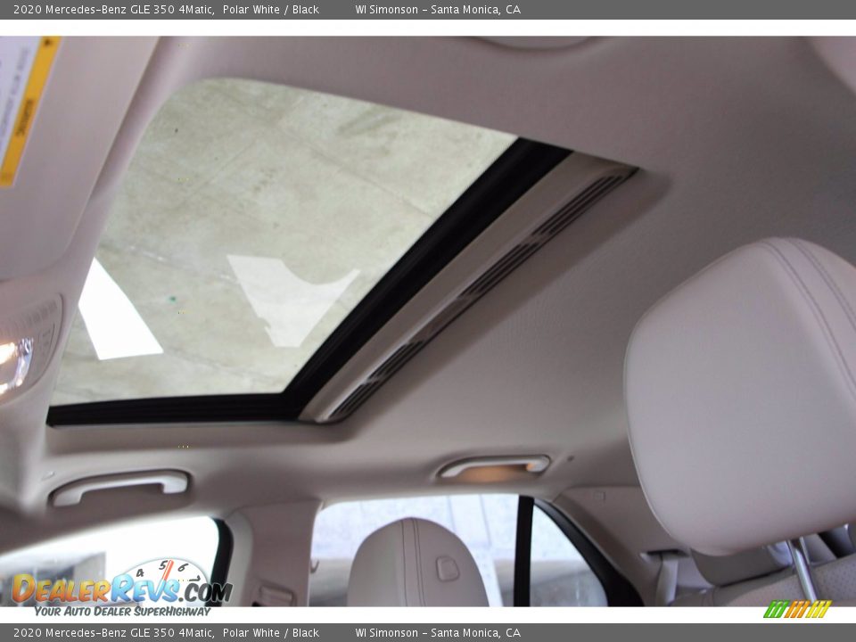 Sunroof of 2020 Mercedes-Benz GLE 350 4Matic Photo #14