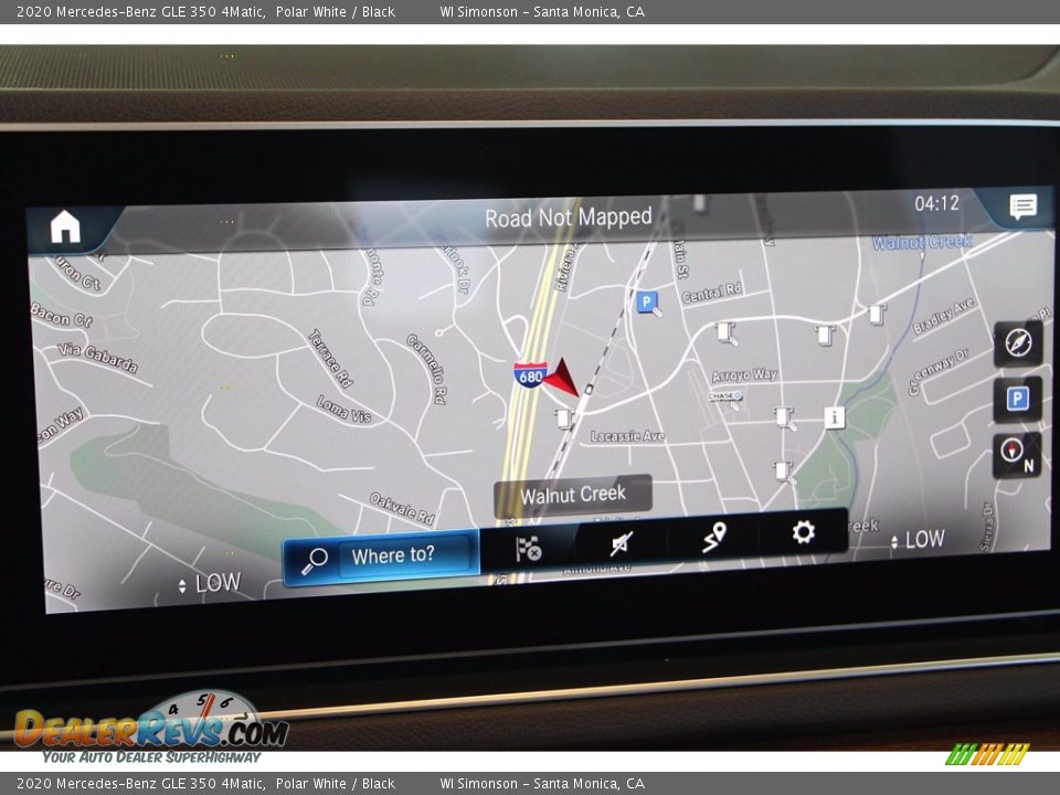 Navigation of 2020 Mercedes-Benz GLE 350 4Matic Photo #15