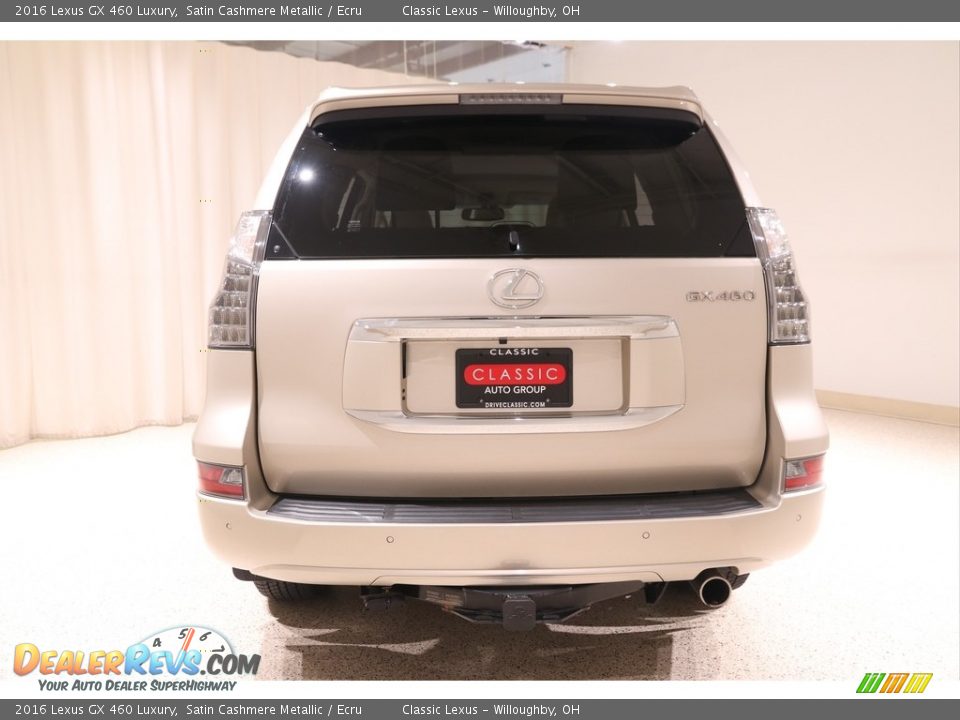 2016 Lexus GX 460 Luxury Satin Cashmere Metallic / Ecru Photo #21