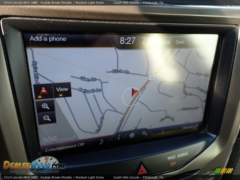 Navigation of 2014 Lincoln MKX AWD Photo #21
