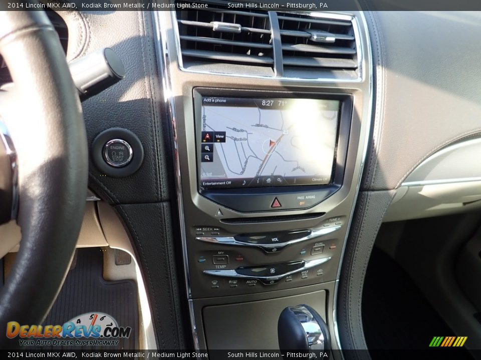 Controls of 2014 Lincoln MKX AWD Photo #22
