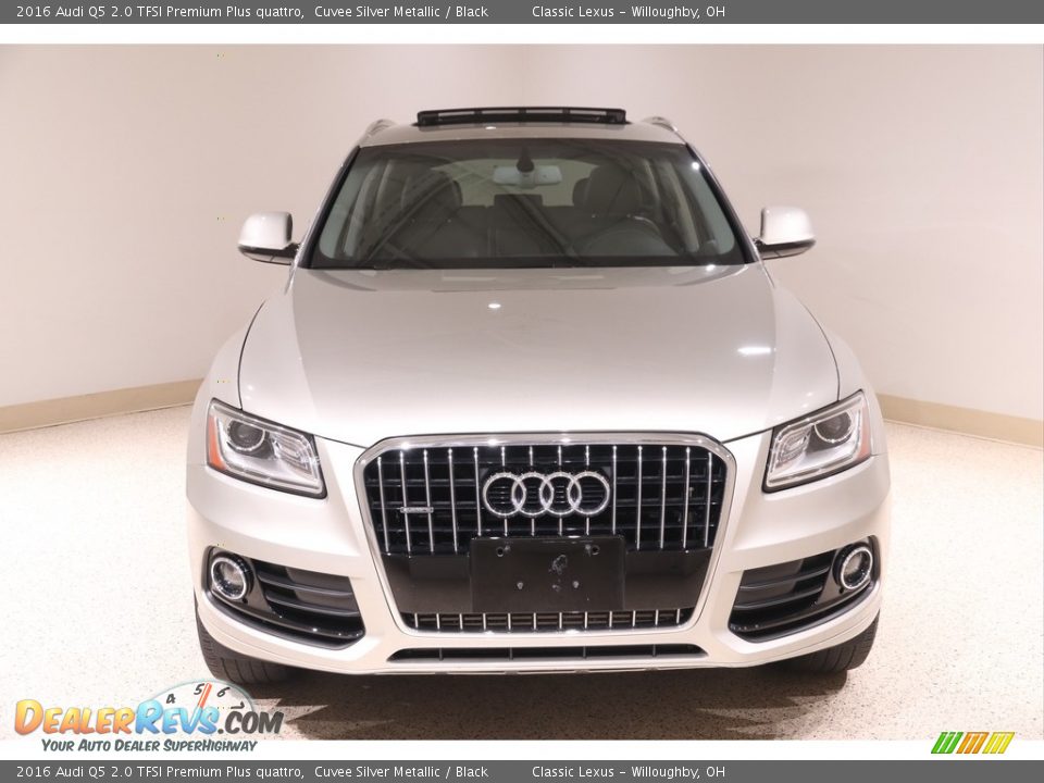 2016 Audi Q5 2.0 TFSI Premium Plus quattro Cuvee Silver Metallic / Black Photo #2