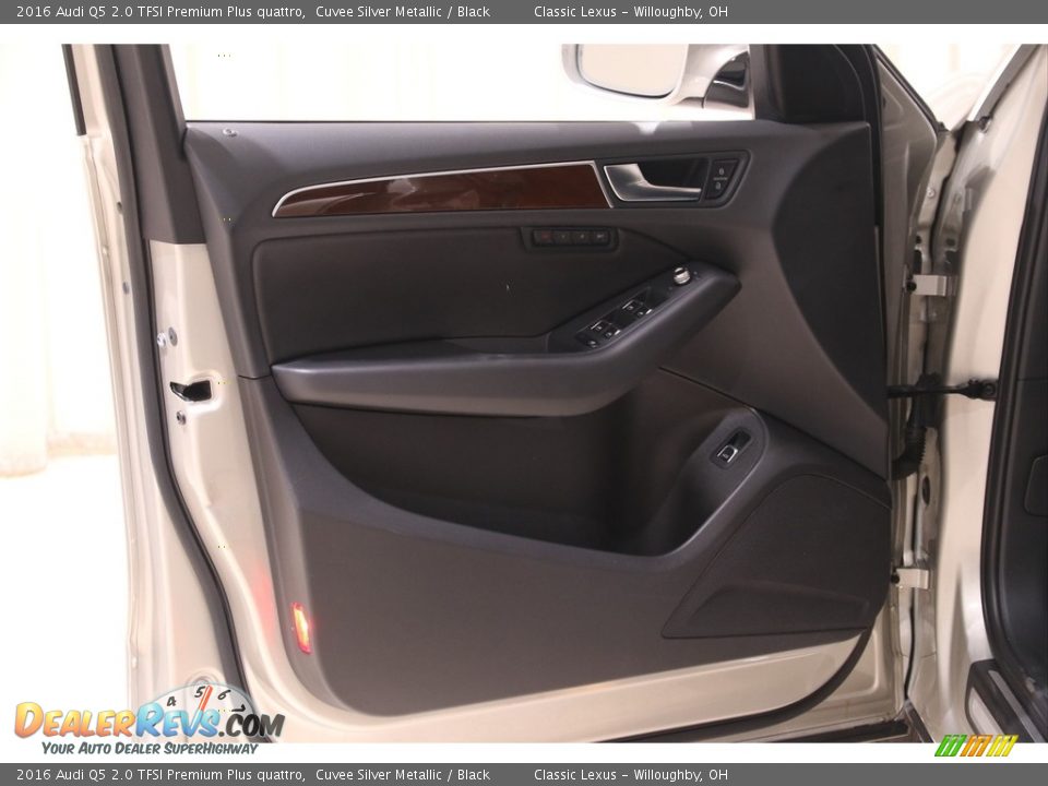 2016 Audi Q5 2.0 TFSI Premium Plus quattro Cuvee Silver Metallic / Black Photo #4