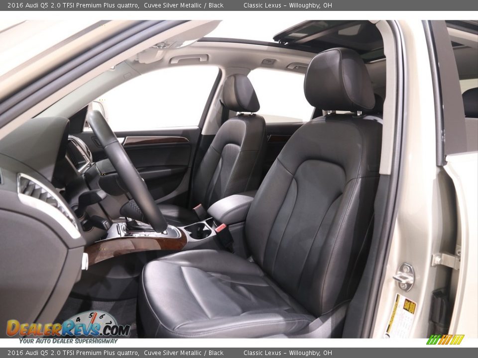 2016 Audi Q5 2.0 TFSI Premium Plus quattro Cuvee Silver Metallic / Black Photo #5